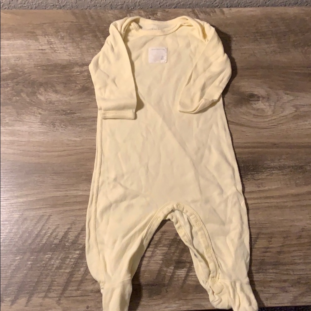 Burt’s Bee footie pajamas